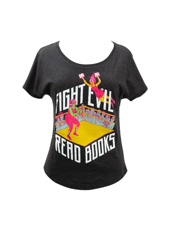 Fight Evil, Read Books Women’s Relaxed Fit T-Shirt (2019)Tie-Dye T-Shirts