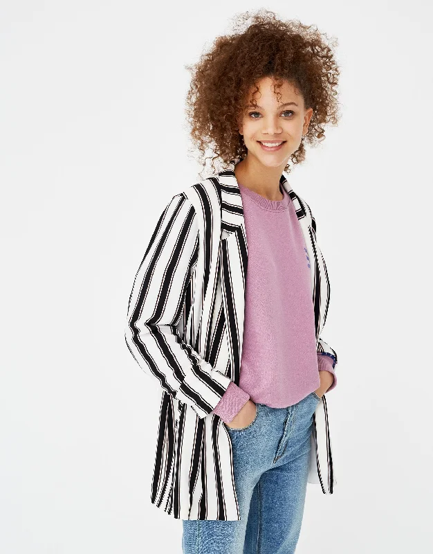 BlazerexhibitionStriped blazer